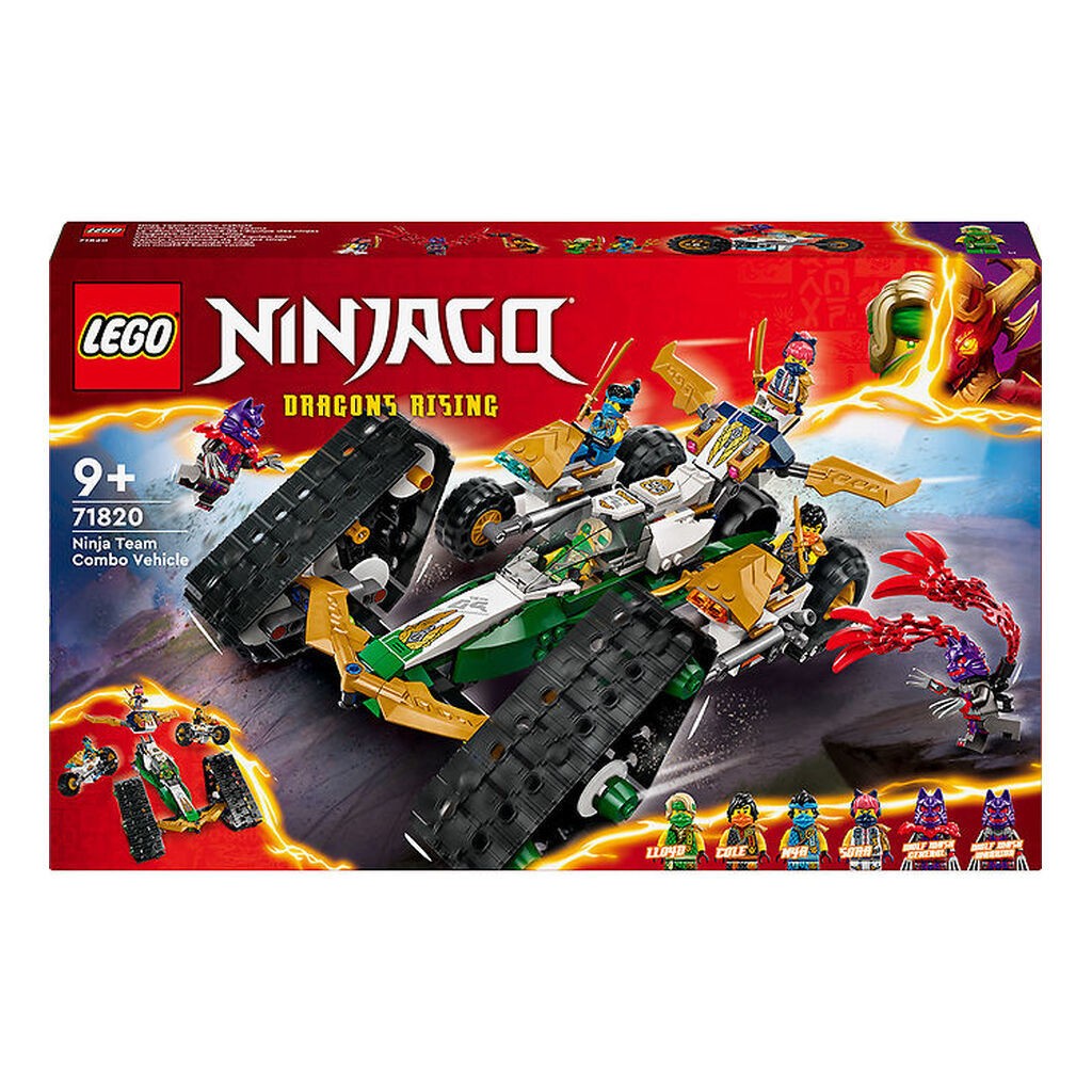 LEGOÂ® Ninjago - Ninjateamets Kombikøretøj 71820 - 576 Dele