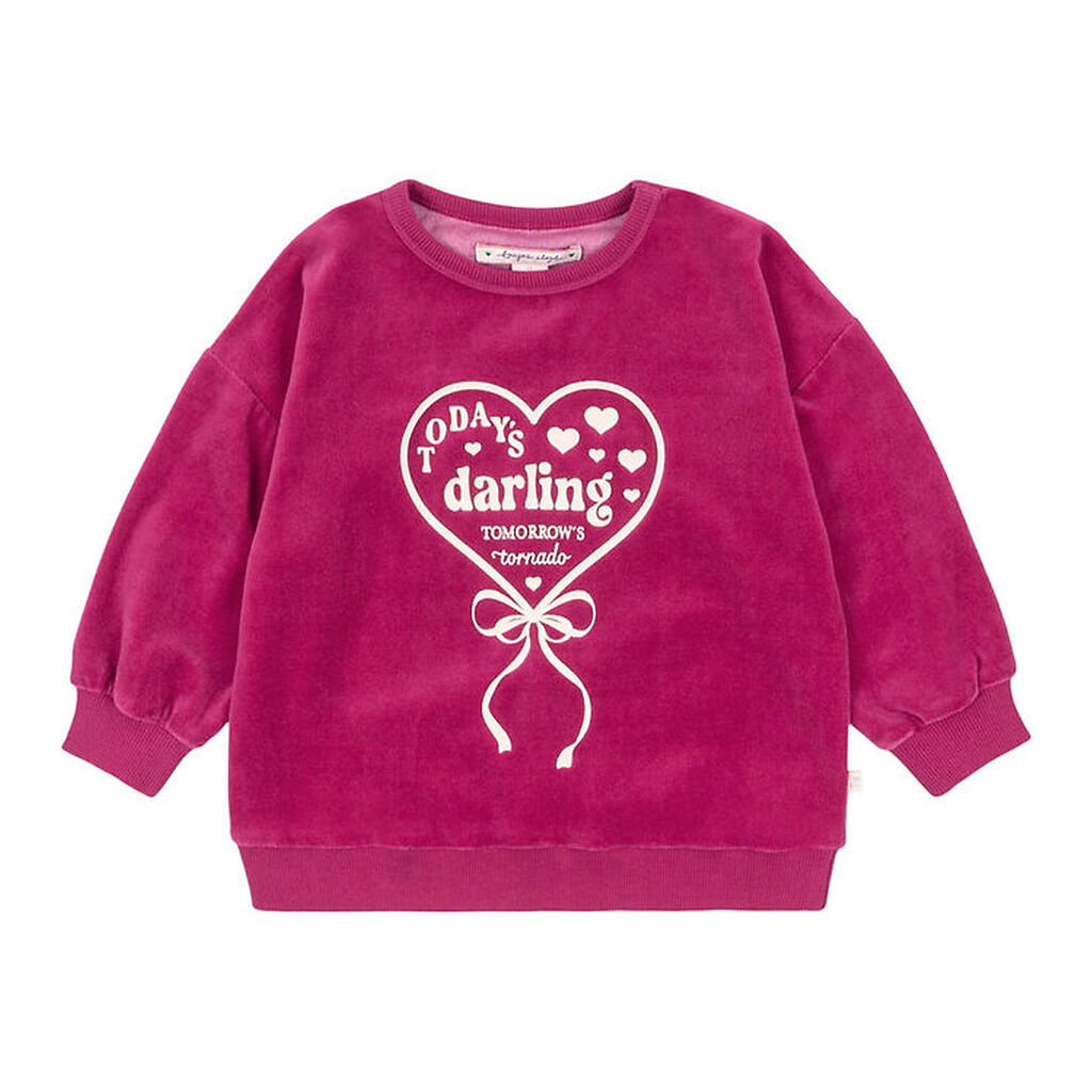 Konges Sløjd Bluse - Velour - Sangria