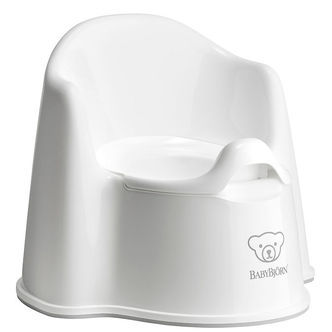 BabyBjörn Pottestol - Hvid/Grå