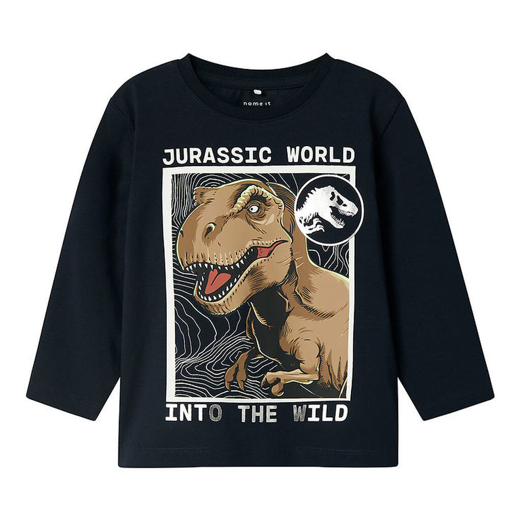 Name It Bluse - NmmFynn - Jurassic - Navy Blazer