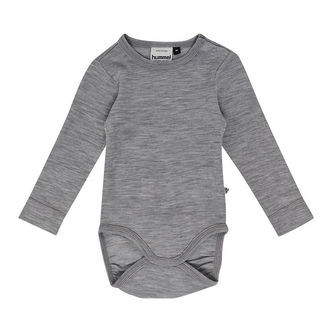 Hummel Body l/æ - HmlMini - Uld - Gråmeleret