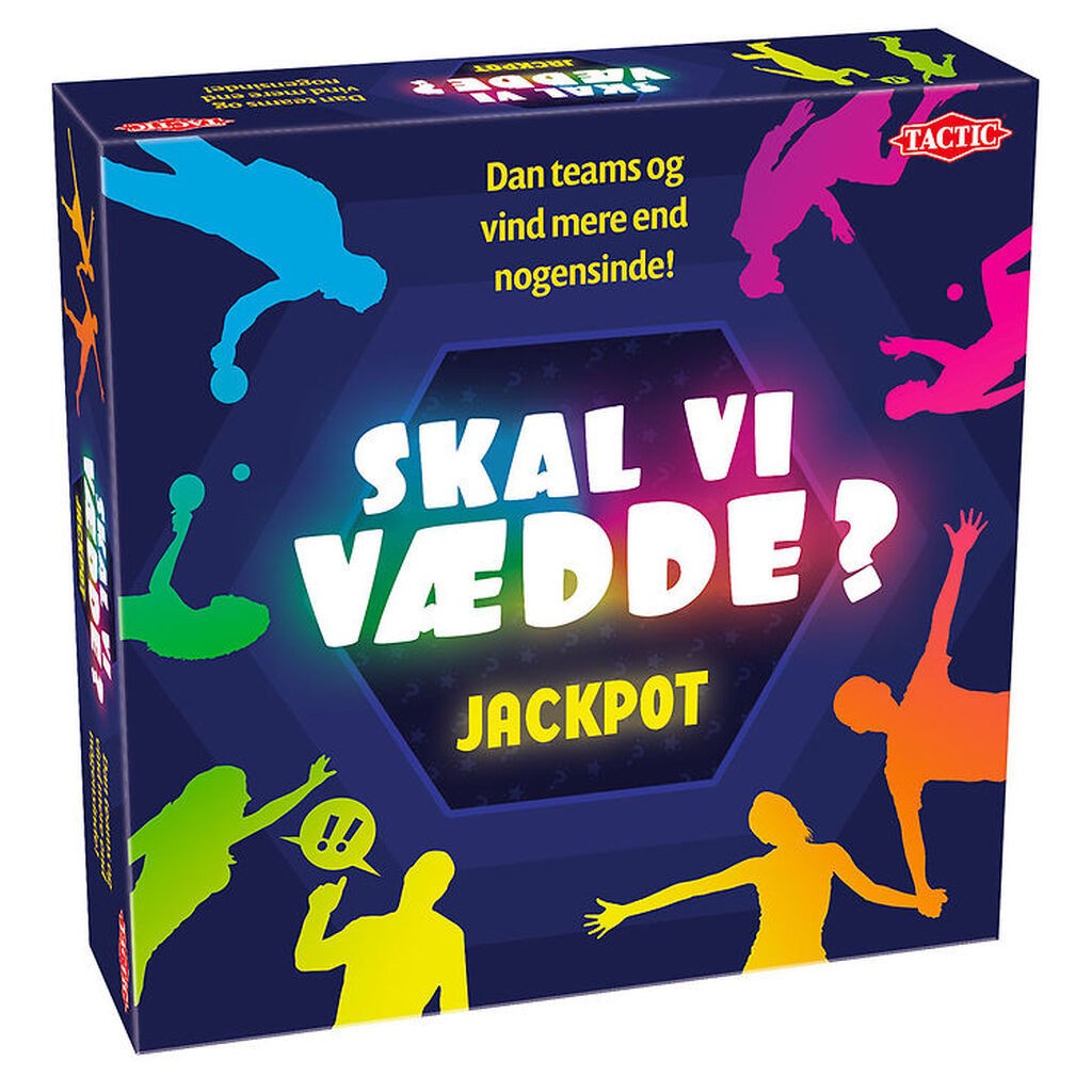 TACTIC Brætspil - Skal Vi Vædde Jackpot