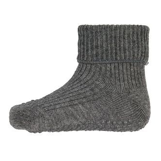 Melton Skridsikre Strømper - ABS - Gråmeleret
