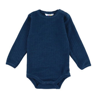 Joha Body l/æ - Uld - Rib - Mørk Turkis