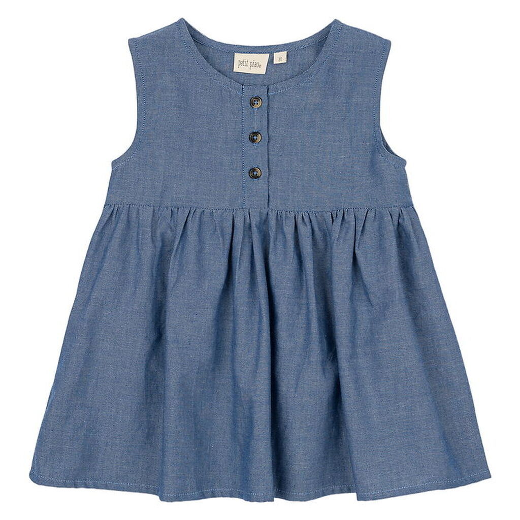 Petit Piao Kjole - Denim Blue