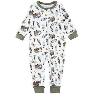 Joha Natdragt - 2in1 - Off White m. Print