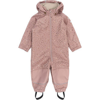 Mikk-Line Softshelldragt m. Fleece - Recycled - Twilight Mauve m