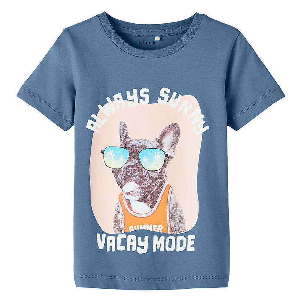 Name It T-shirt - NmmPfeodor - Quiet Harbor m. Print