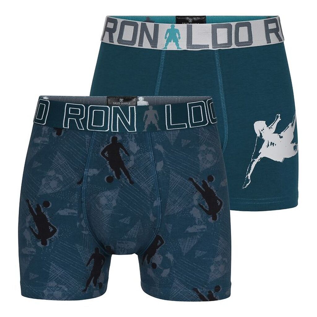 CR7 Boxershorts - 2-pak - Blå m. Print