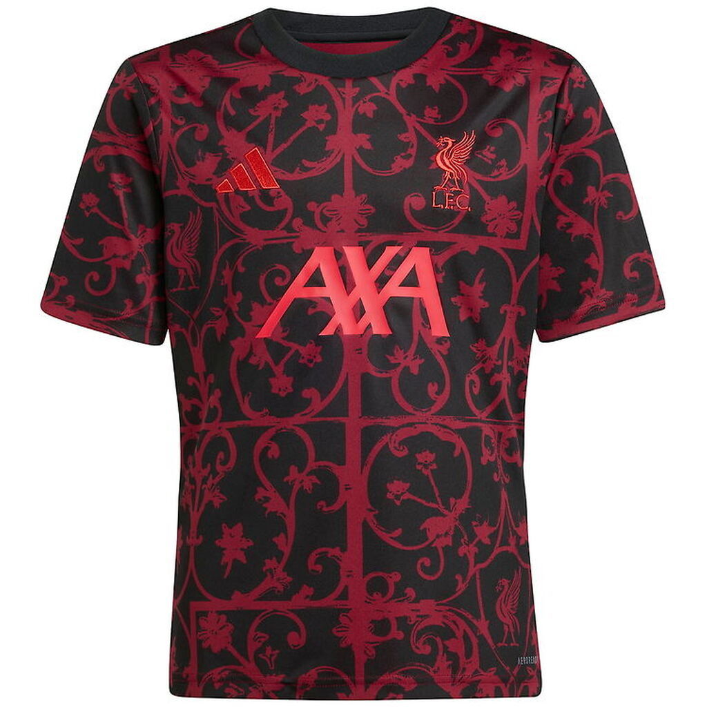 adidas Performance Fodboldtrøje - Liverpool 25/26 - Sort/Pure Ru