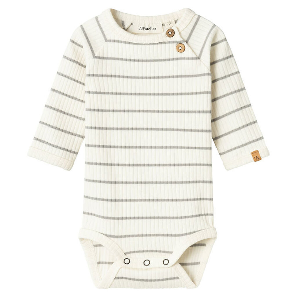 Lil' Atelier Body l/æ - Rib - NbmKail - Coconut Milk