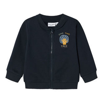 Name It Sweatcardigan - NbmVonne - Dark Sapphire/Tree