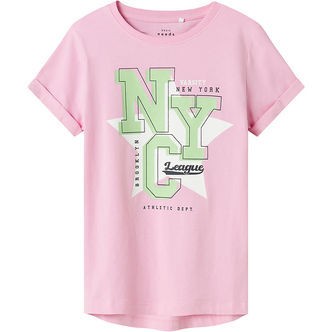 Name It T-shirt - NkfVix - Pink Frosting/NYC