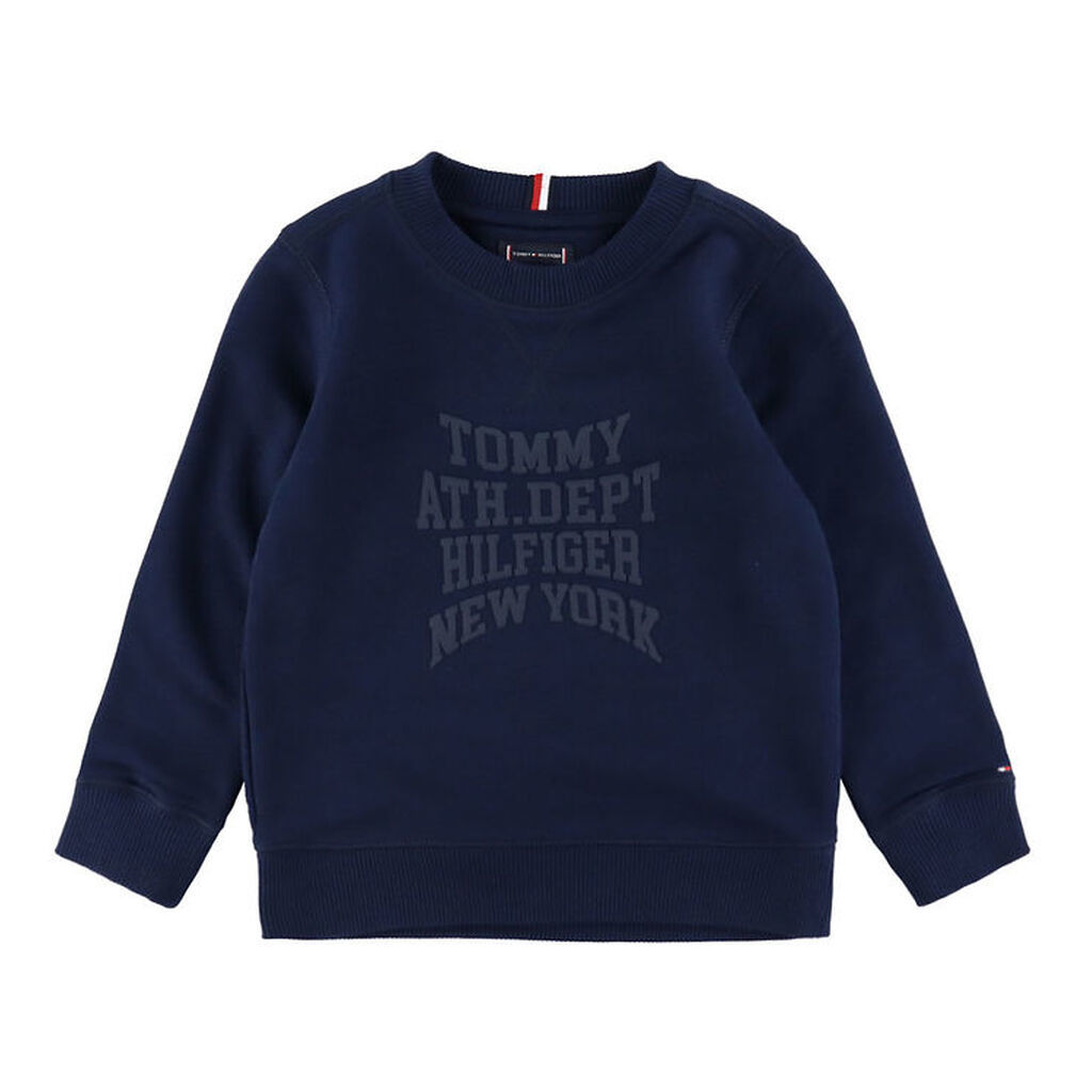Tommy Hilfiger Sweatshirt - Athletic Varsity - Dark Night Navy m