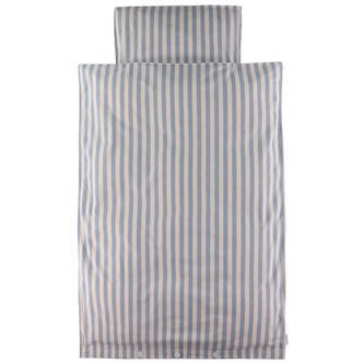 Studio Feder Sengetøj - Baby - Pale Blue Stripe