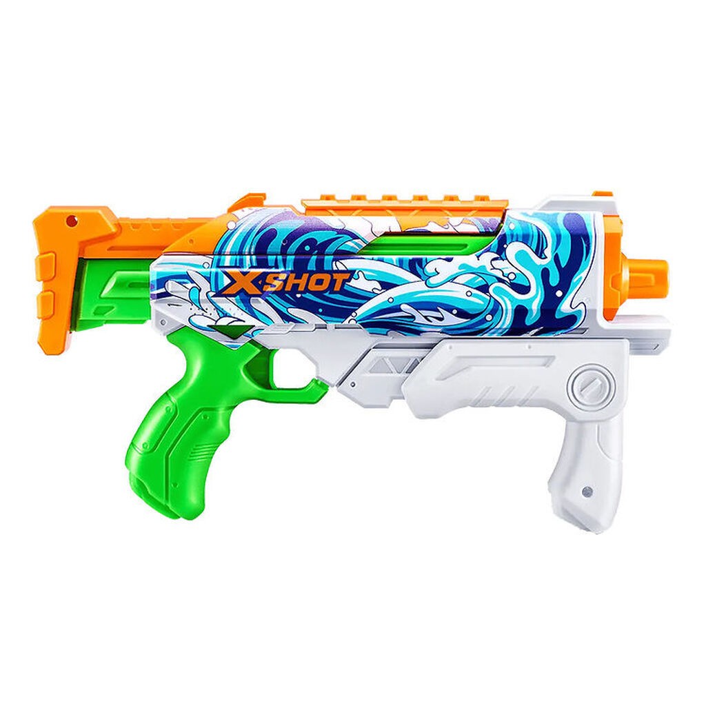 X-SHOT Vandpistol - Skins Hyperload Fast-Fill - 500 ml - Waves