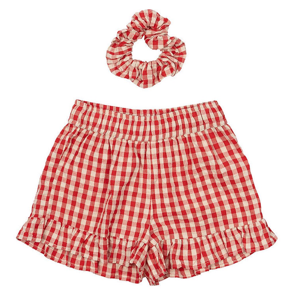 The New Shorts - TnNally - Poppy Red Check