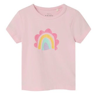 Name It T-shirt - NbfVubie - Parfait Pink m. Glimmer