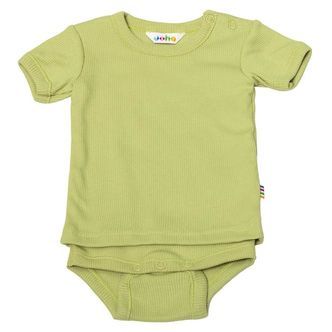 Joha Body k/æ - Rib - Støvet Grøn