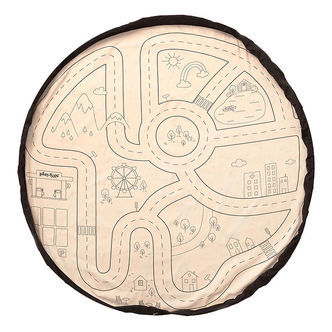 Play&Go Legetøjstæppe - Ø140 cm - Playvillle