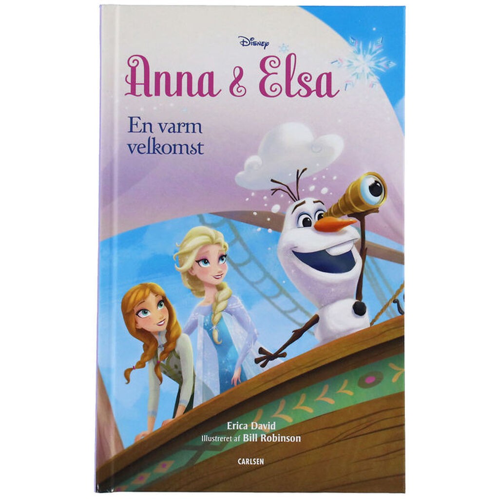 Forlaget Carlsen Bog - Anna Og Elsa - En Varm Velkomst - Dansk