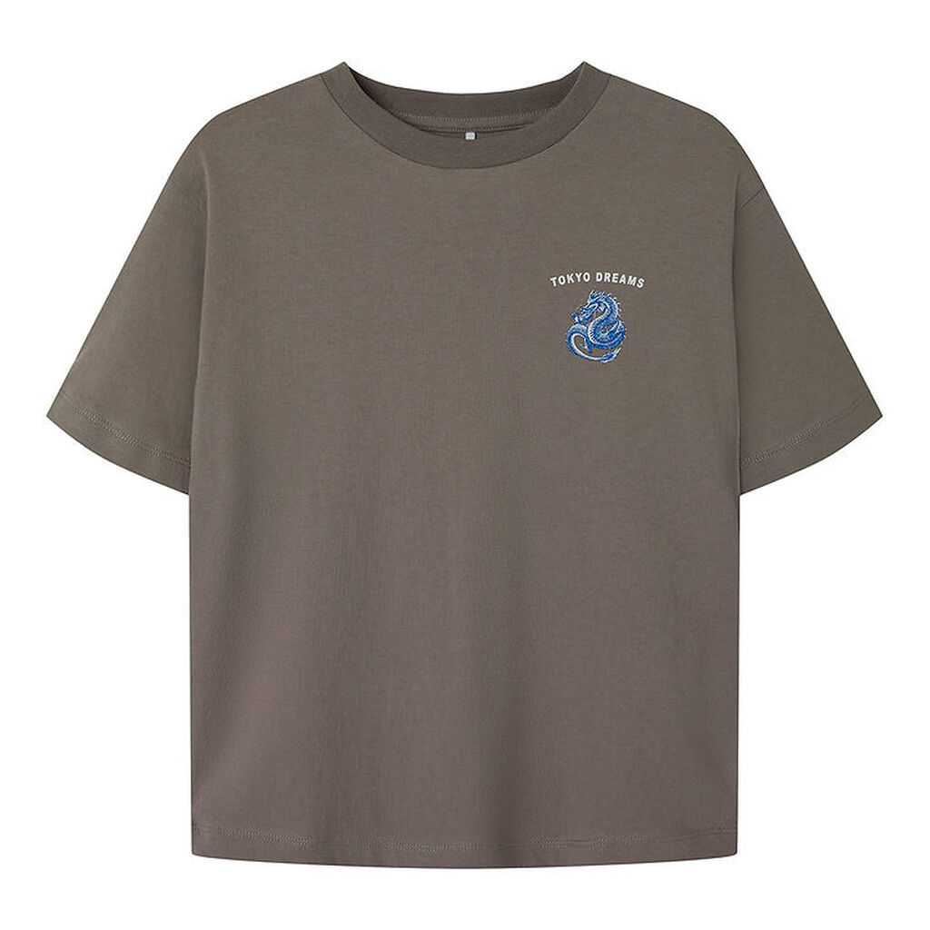 Name It T-shirt - NkmSilass - Steeple Gray