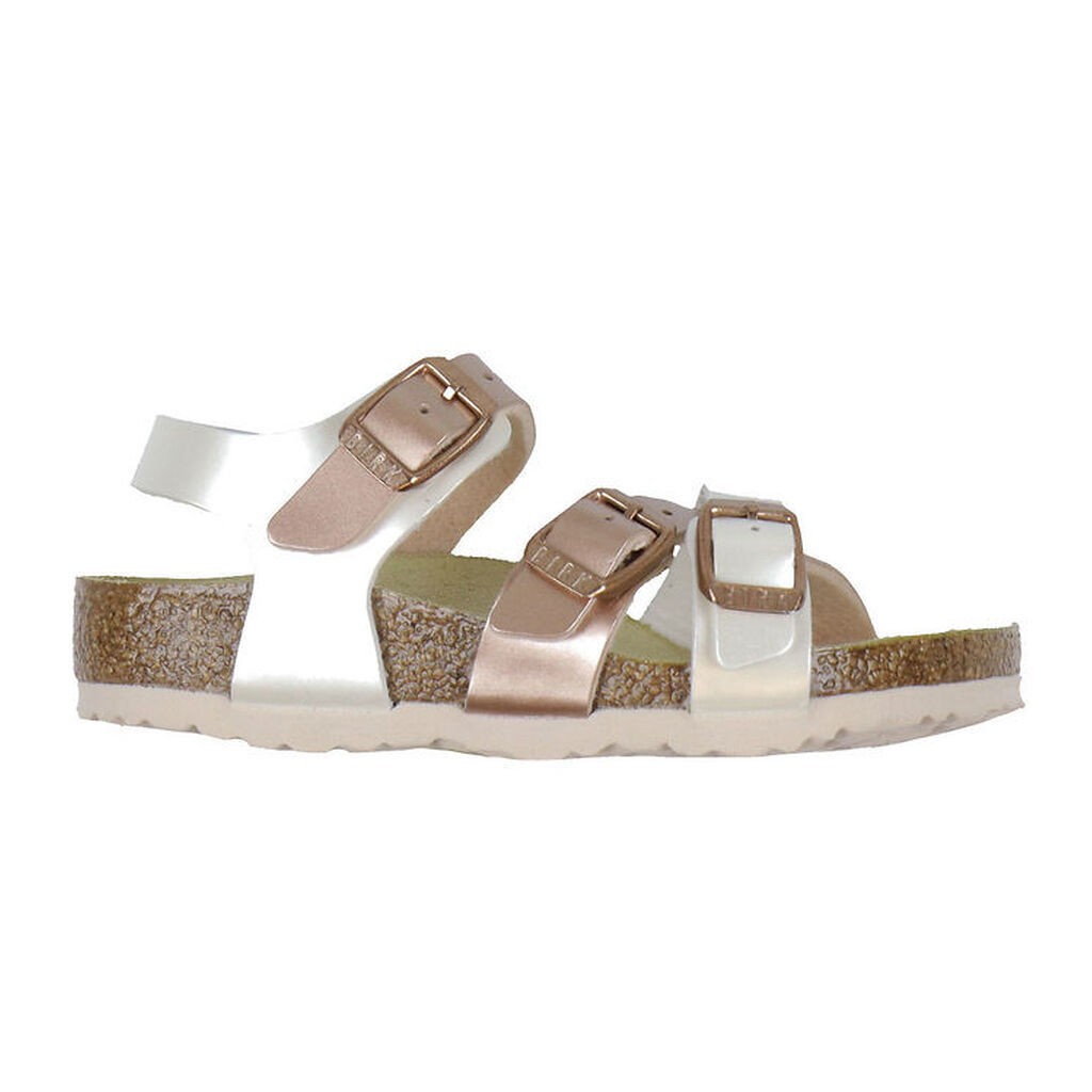 Birkenstock Sandaler - Kumba Split Kids - Electric Metallic Pear