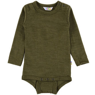 Joha Body l/æ - Uld - Mos Grøn