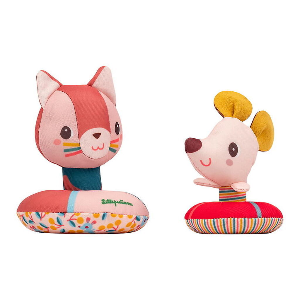 Lilliputiens Badelegetøj - Jeanne og Nina Badeleg