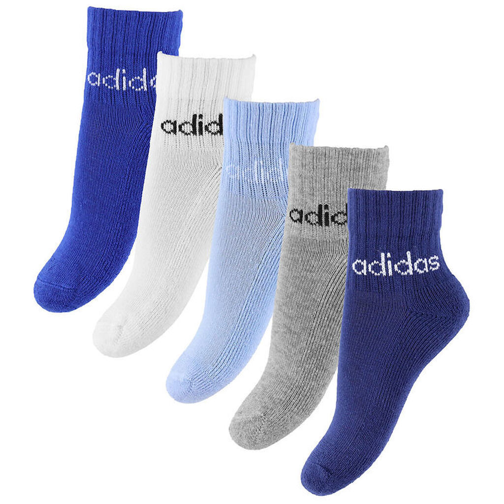 adidas Performance Strømper - 5-pak - Lin Ank - Dkblue/Royblu/Gl