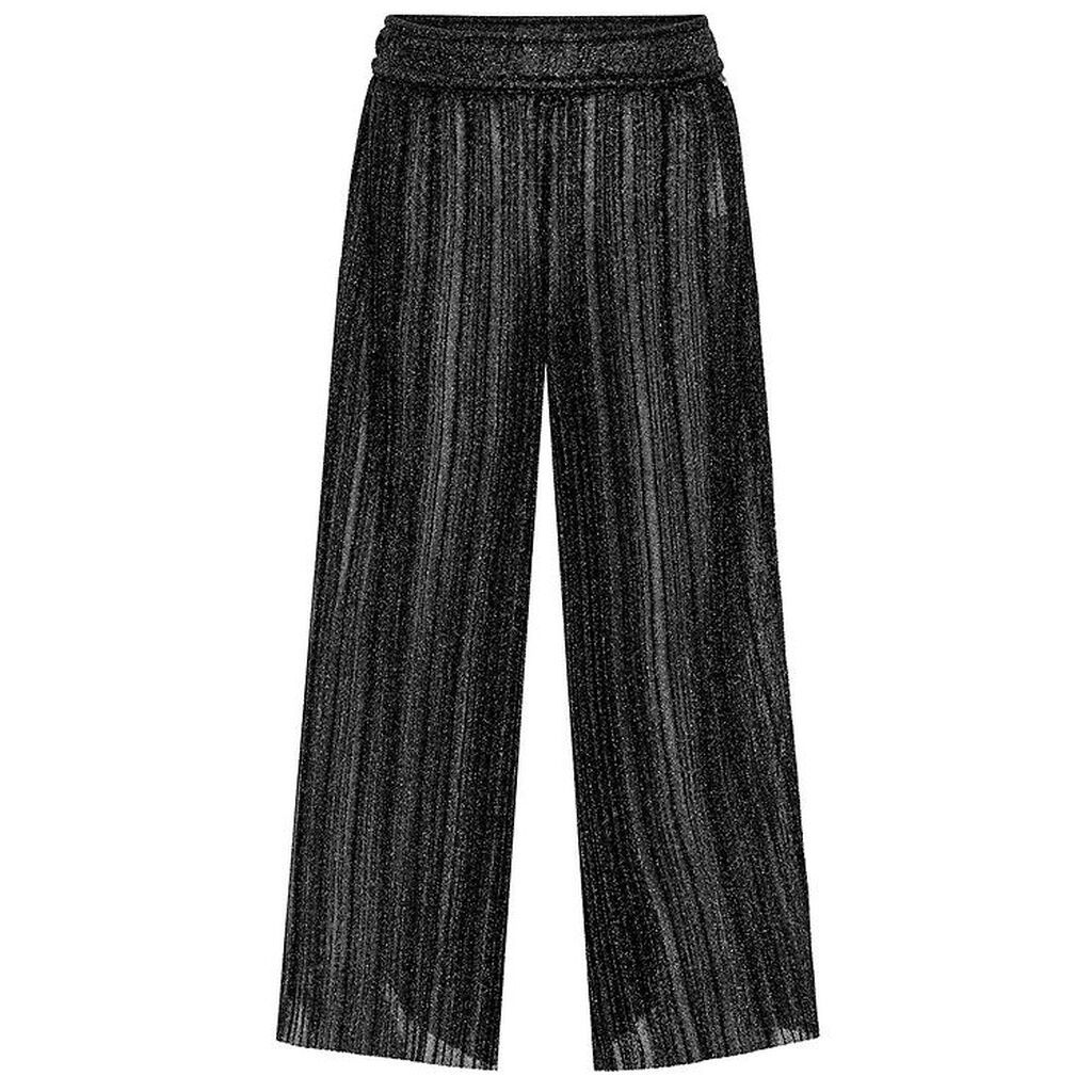 Molo Bukser - Plisseret - Aldora - Sort/Glitter
