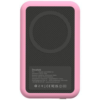 Kreafunk Powerbank - toCHARGE Qi - Fresh Pink - 5.000mAh