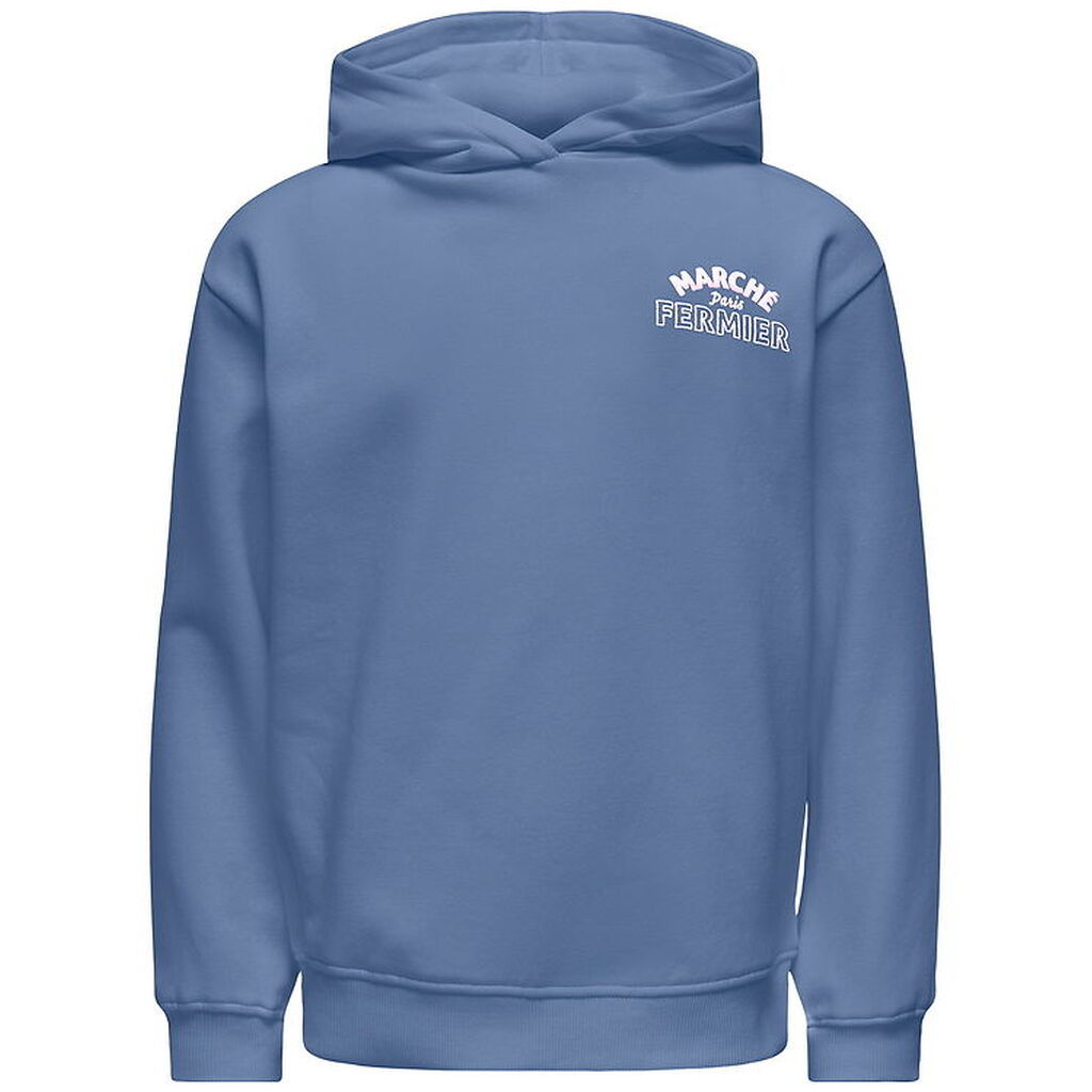 Kids Only Hættetrøje - KogHollylife - Vintage Indigo/Marche