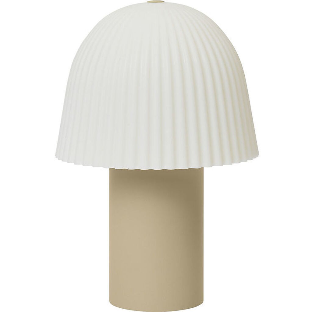 Ferm Living Lampe - Bærbar - Cashmere/Hvid