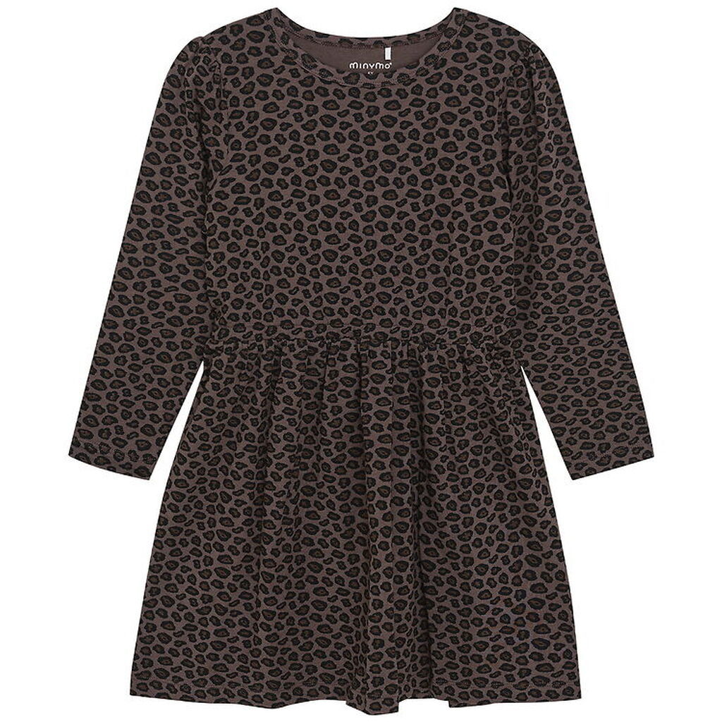 Minymo Kjole - Bomuld/Modal - Chocolate Chip