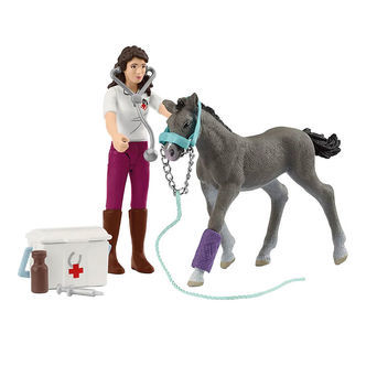 Schleich Fru Kramer Med Føl - 42752 - 12 Dele