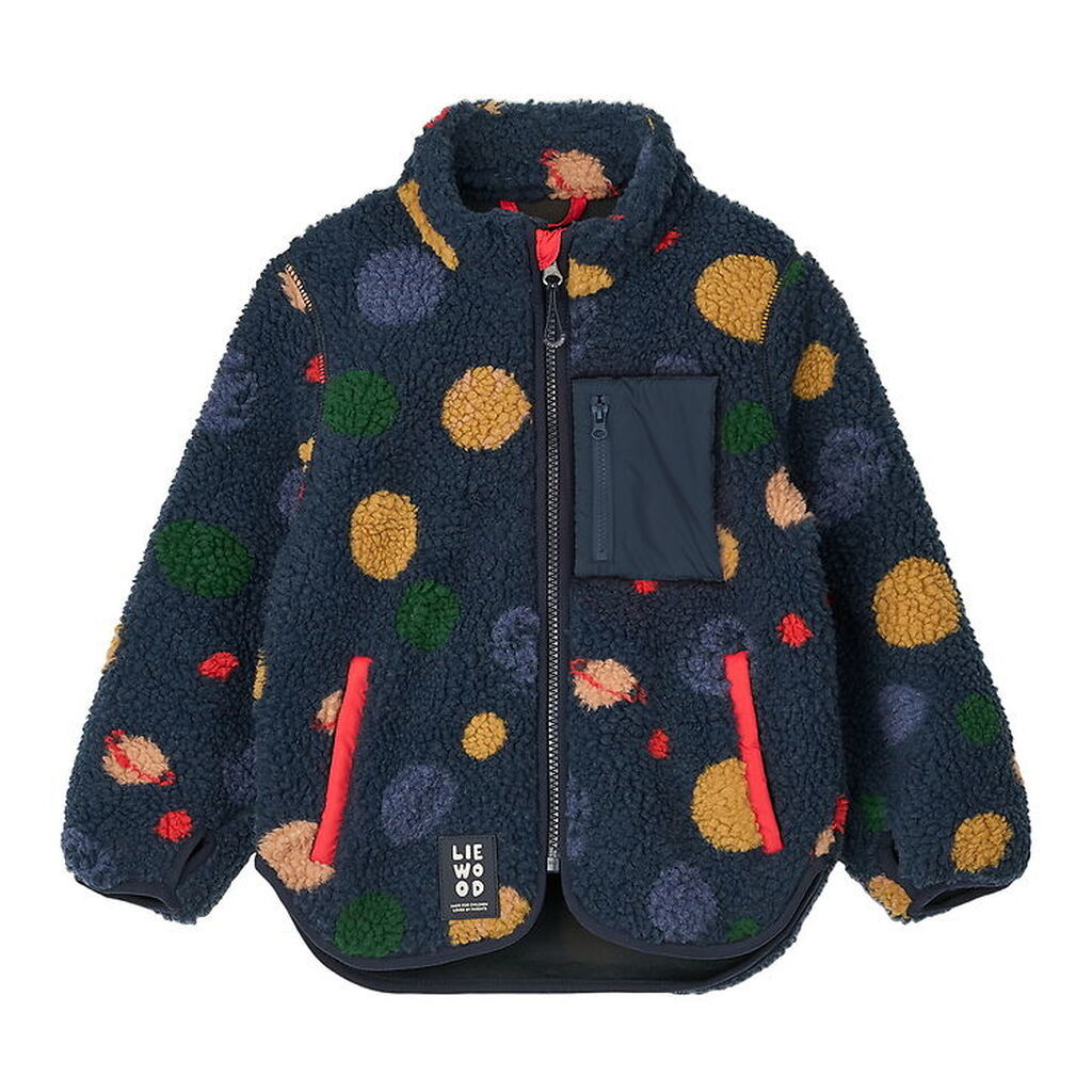 Liewood Fleecejakke - Nolan - Universe/Classic Navy