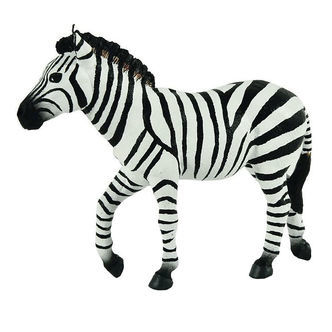 Papo Zebra-han - H: 11 cm