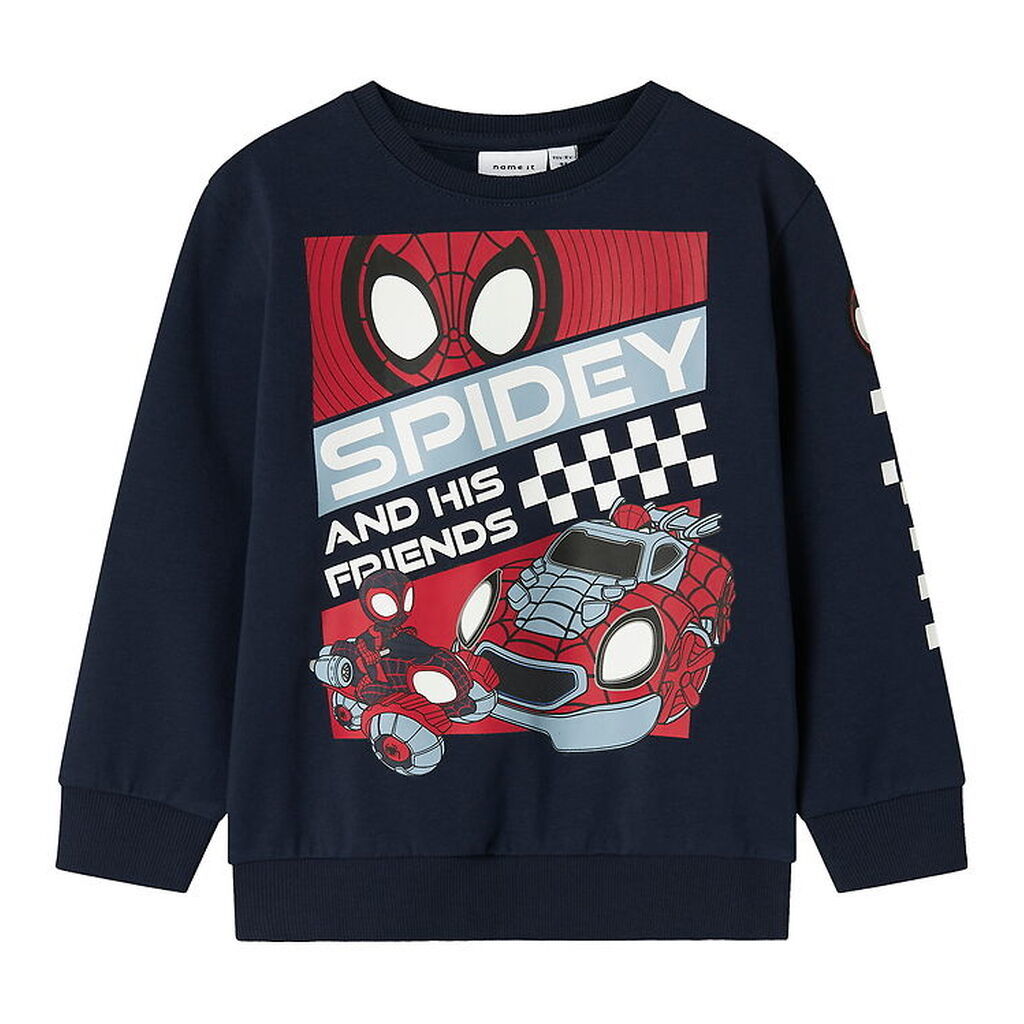 Name It Sweatshirt - NmmJo - Spidey - Navy Blazer