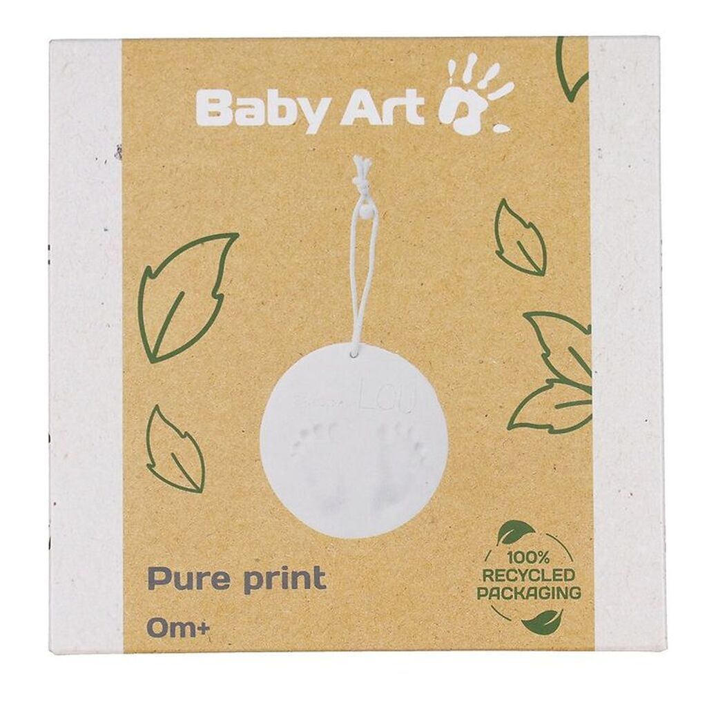 Baby Art Hånd- Og Fodaftryk Sæt - Pure Print