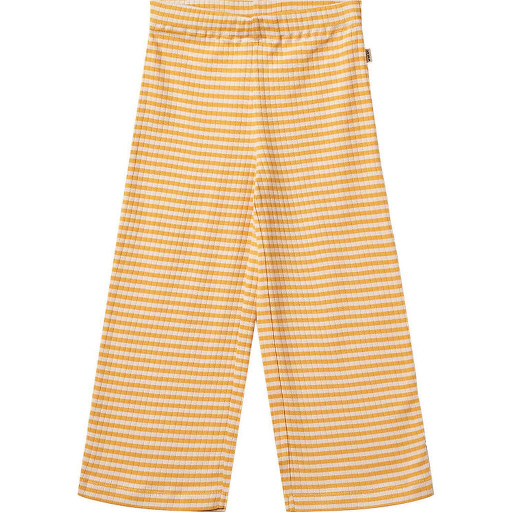 Wheat Bukser - Ela - Yellow Rib Stripe