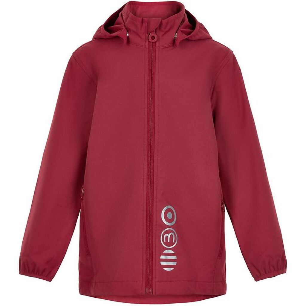 Minymo Softshelljakke - Deep Claret