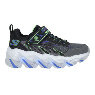 Skechers Sko m. Lys - Mega-Surge 2.0 - Charcoal/Sort