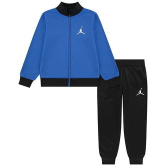 Jordan Træningssæt - Cardigan/Bukser - Sort/Sport Blue