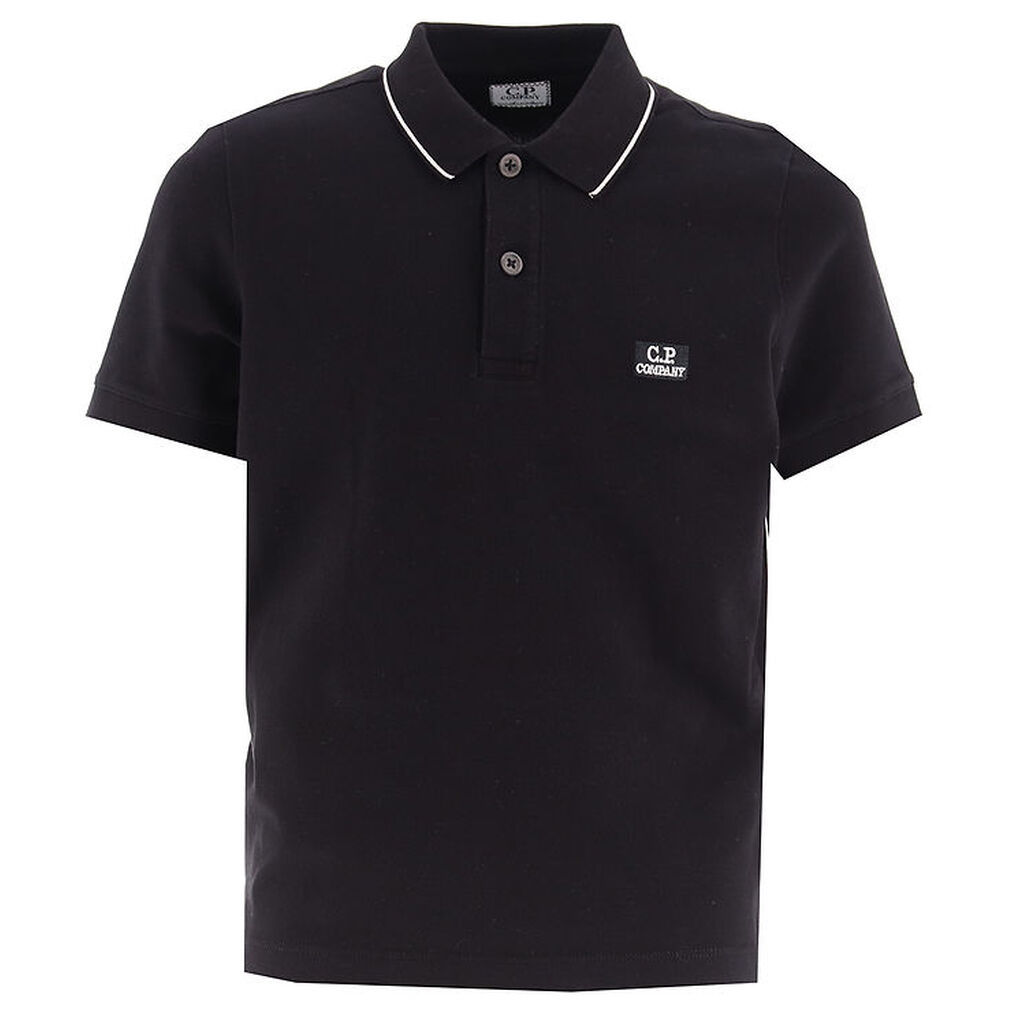 C.P. Company Polo - Sort m. Hvid