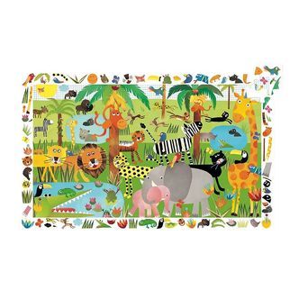 Djeco Puslespil - 35 Brikker - Jungler