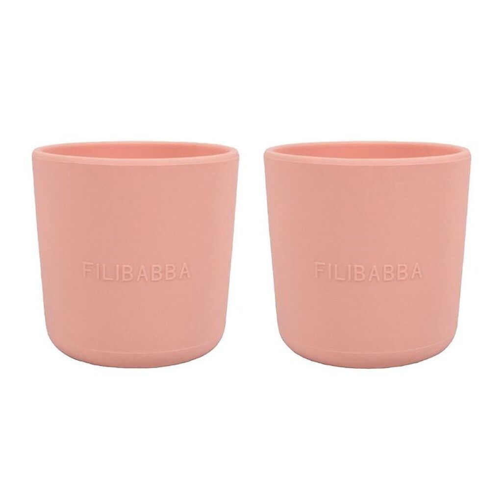 Filibabba Kop - 2-pak - Silikone - Peach
