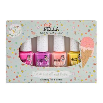 Miss Nella Neglelak - 4-pak - Summer Set