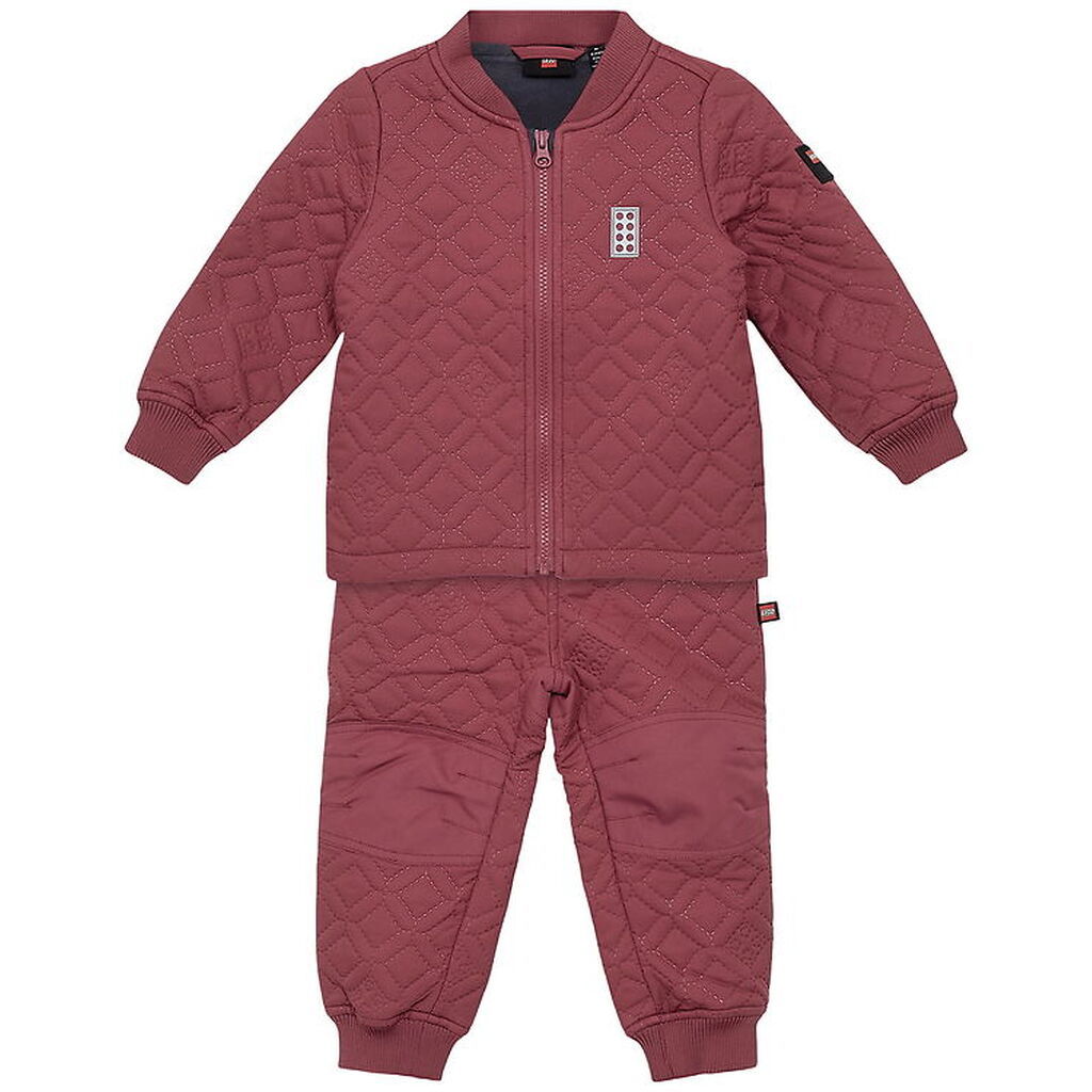 LEGOÂ® Wear Termotøj m. Fleece - Quiltet - LWSaku 612 - Mørk Rosa