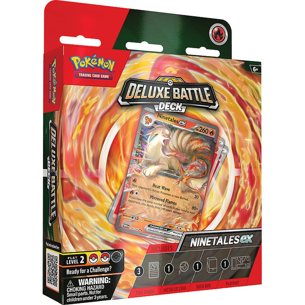 Pokémon Samlekort - Deluxe Battle Deck - Ninetales ex